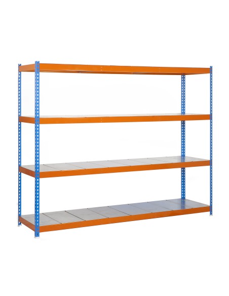 ECOFORTE 1204-4 METAL AZUL/NARANJA/GALVA